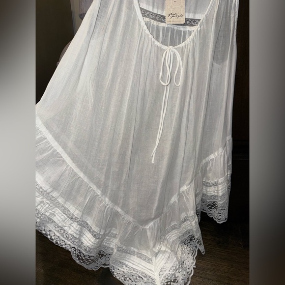 Free People Coretta Tunic Ivory - Picture 7 of 11